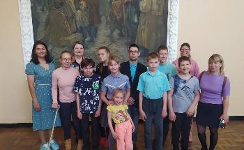 Воспитанники Кусинского областного реабилитационного сегодня посетили музей АО "Златмаш"