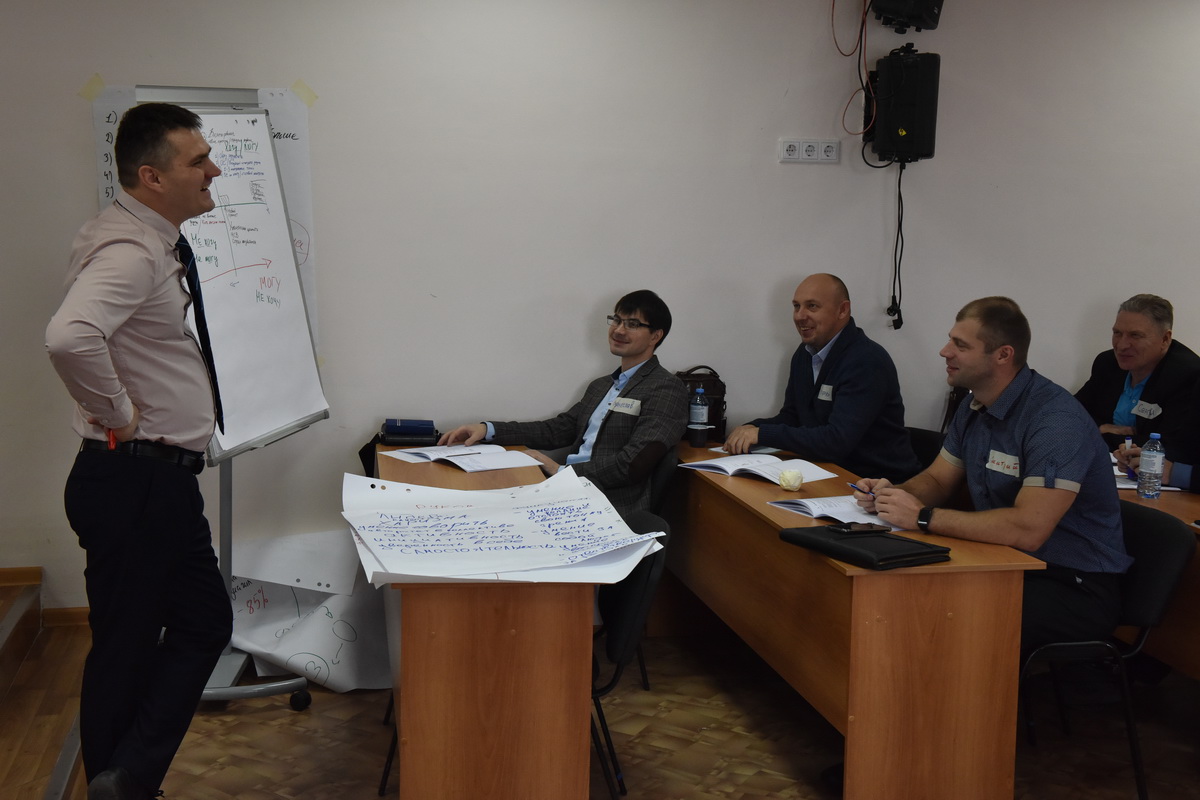 В АО «Златмаш» состоялось обучение руководителей разного уровня управления по теме «Эффективный руководитель»